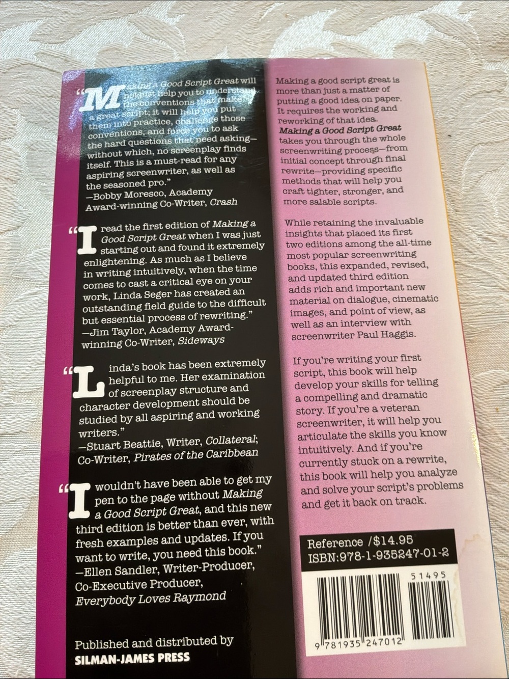 Making a Good Script Great - 3rd Edition paperback - Picture 2 of 2